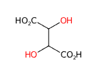 Acido Tartarico Molecola Di Acido Destrotartarico Levotartarico È