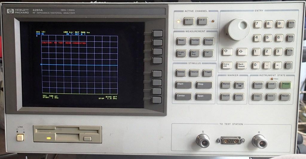 HP 4291A - RF Impedance/Material Analyzer