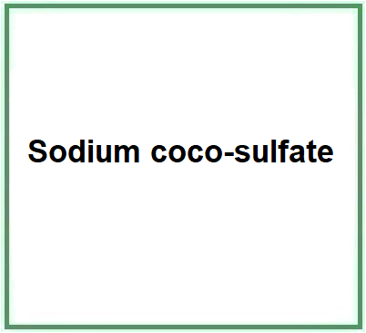 Sodium coco-sulfate