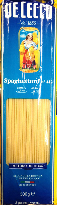 Spaghettoni n° 412