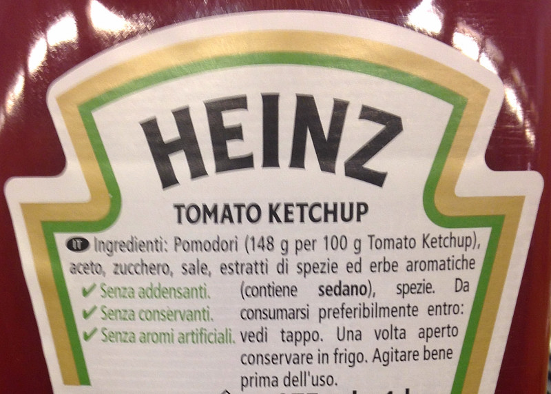 Heinz tomatsosa, 875ml, PE flaska